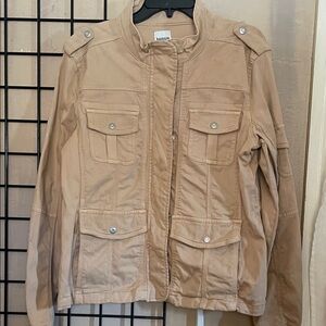 Kensie Light Tan Casual Jacket